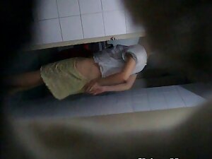 Slutにストッキング吸いキュービクル性 ...